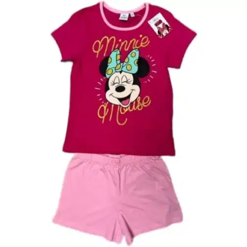 disney minnie laugh gyerek rovid pizsama 128