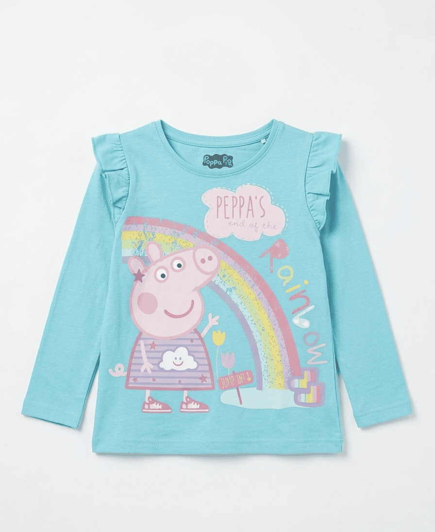 peppa malac kislány hosszú ujjú póló
