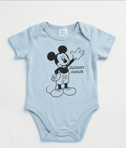 mickey egér baba body