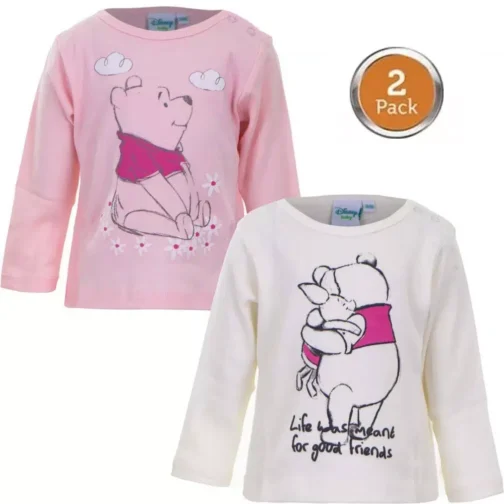 disney micimackó good friends baba póló, felső 2 db os 62/68cm