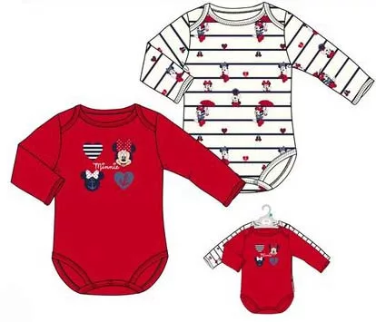 disney minnie anchor baba body, kombidressz 2 db os szett