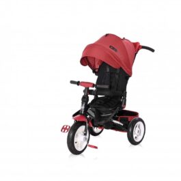 Lorelli Jaguar Air tricikli – Red & Black Luxe