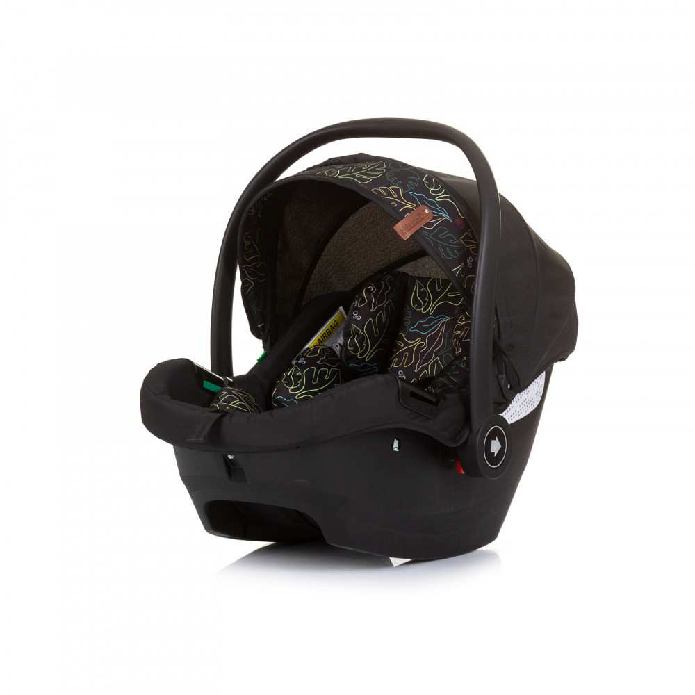 Chipolino Duo Smart autóshordozó 40-87cm - Obsidian Leaves Chipolino Duo Smart autóshordozó 40-87cm - Obsidian Leaves