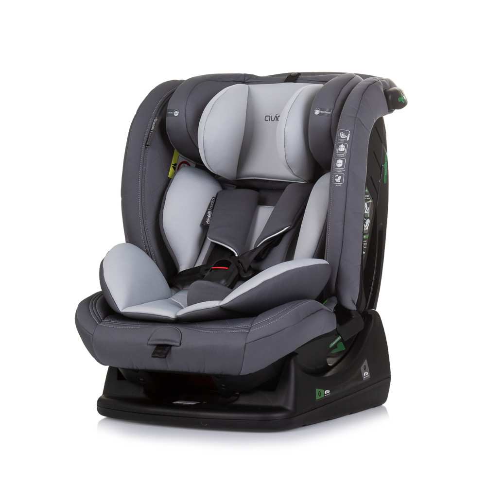 Chipolino Aviato autósülés I-Size 40-150cm - Ash grey Chipolino Aviato autósülés I-Size 40-150cm - Ash grey