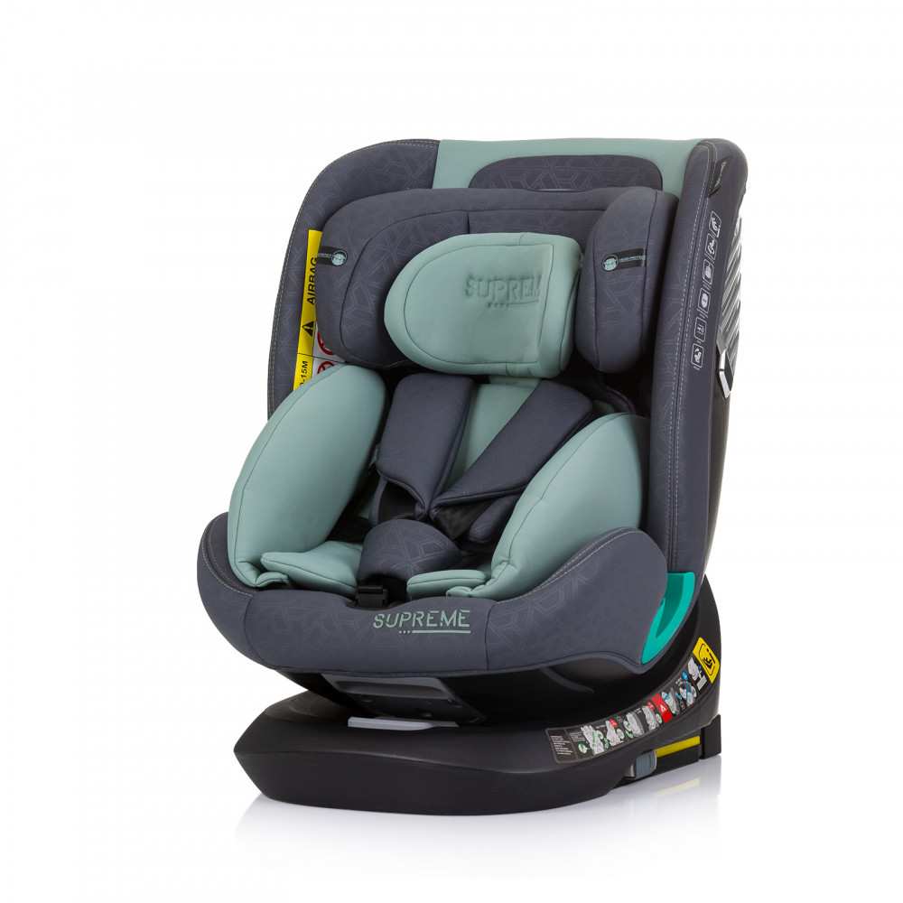 Chipolino Supreme autósülés Isofix 40-150cm - Pastel Green Chipolino Supreme autósülés Isofix 40-150cm - Pastel Green