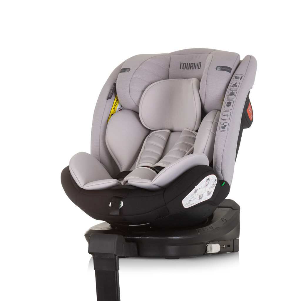 Chipolino Tourino 360 I-Size autósülés 40-150 cm - Ash grey Chipolino Tourino 360 I-Size autósülés 40-150 cm - Ash grey