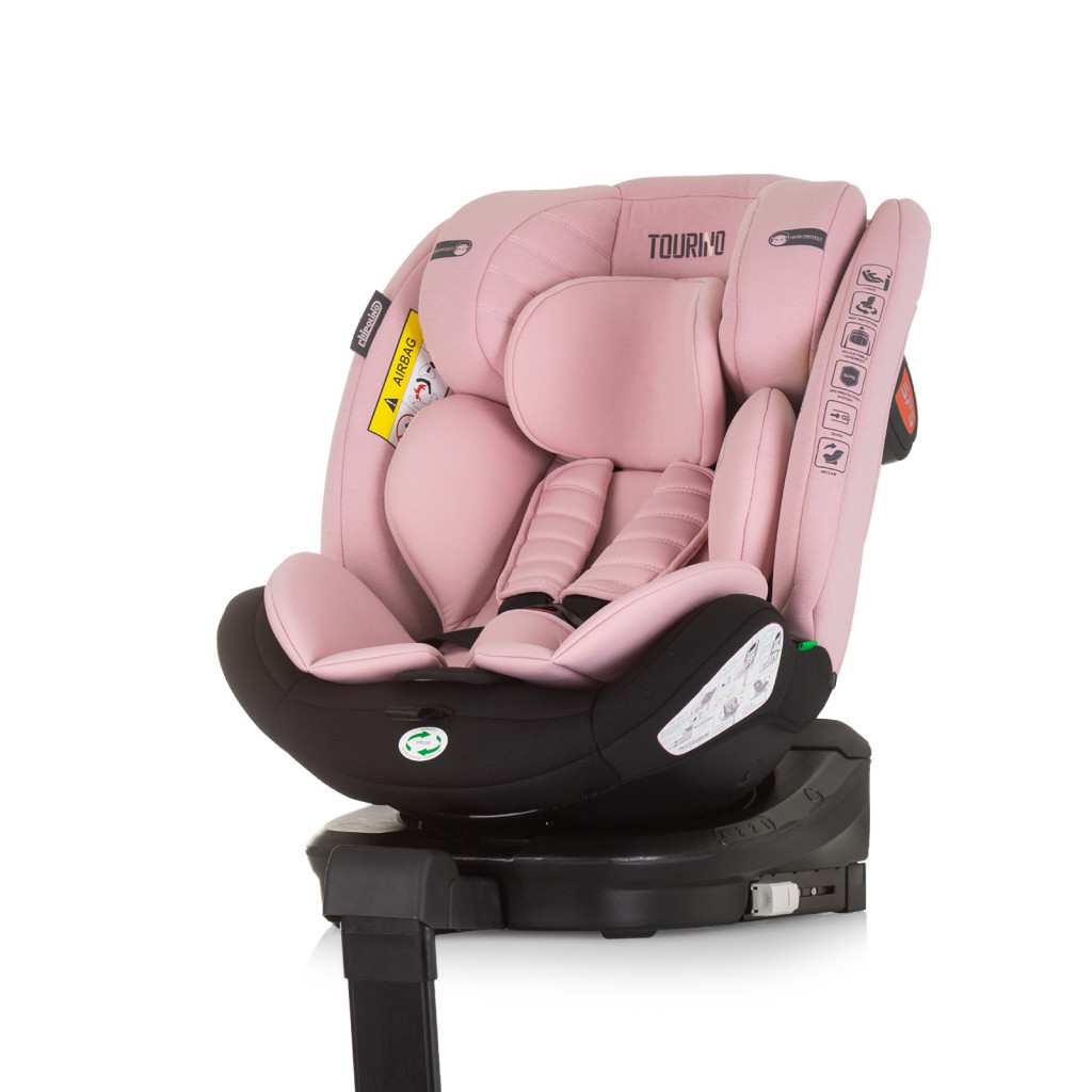 Chipolino Tourino 360 I-Size autósülés 40-150 cm - Flamingo Chipolino Tourino 360 I-Size autósülés 40-150 cm - Flamingo