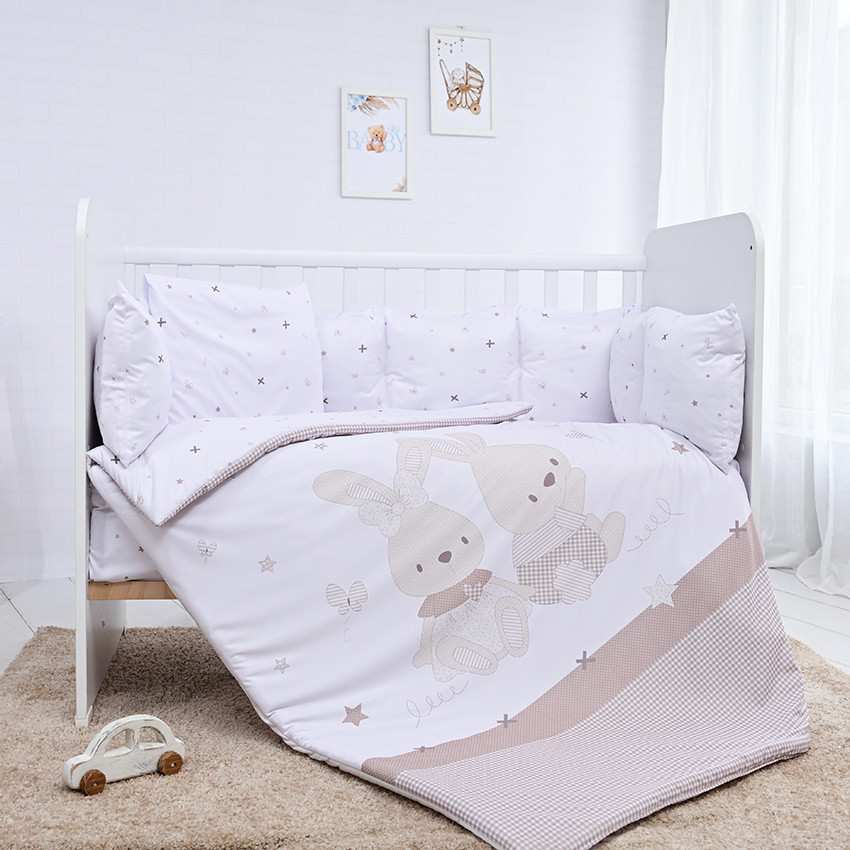 Lorelli Lilly Ágynemű garnitúra, 60x120 - Honey Bunny Beige Lorelli Lilly Ágynemű garnitúra