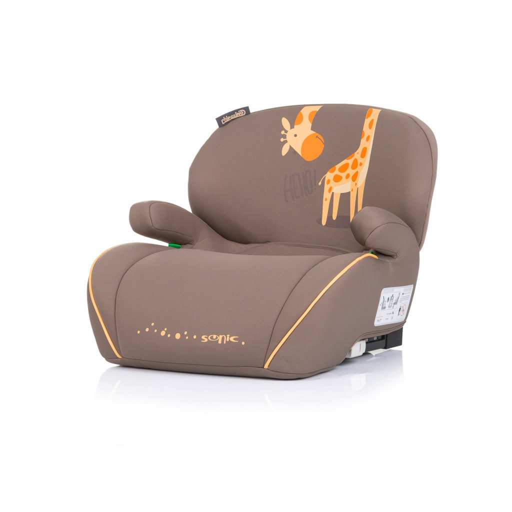 Chipolino Sonic autós ülésmagasító 125-150 cm Isofix - Giraffe Chipolino Sonic autós ülésmagasító 125-150 cm Isofix - Giraffe