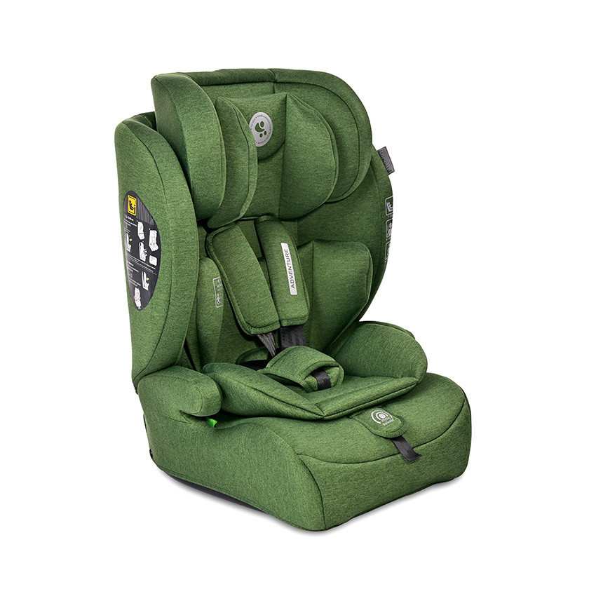 Lorelli Adventure autósülés i-Size 76-150cm - Green (doboz nélküli)