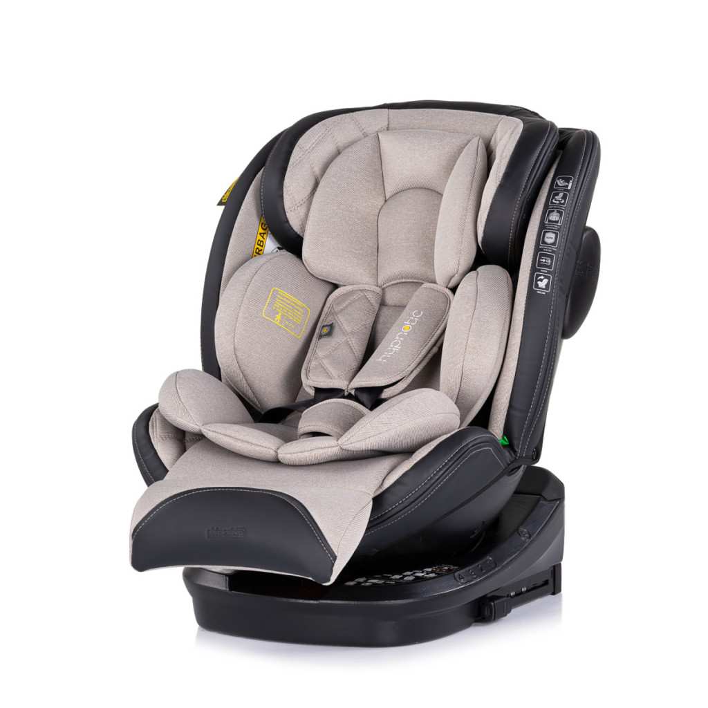 Chipolino Hypnotic autósülés I-Size 40-150cm - Tiramisu Chipolino Hypnotic autósülés I-Size 40-150cm - Tiramisu