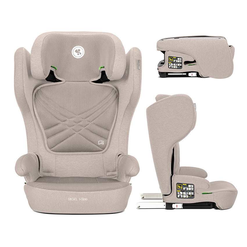 Lorelli Rigel 100-150 cm összecsukható isofix gyerekülés - Beige Lorelli Rigel 100-150 cm összecsukható isofix gyerekülés - Beige