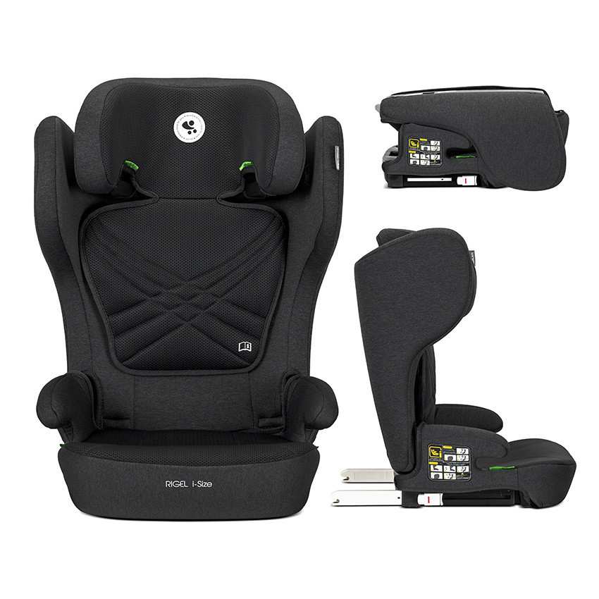 Lorelli Rigel 100-150 cm összecsukható isofix gyerekülés - Black Lorelli Rigel 100-150 cm összecsukható isofix gyerekülés - Black