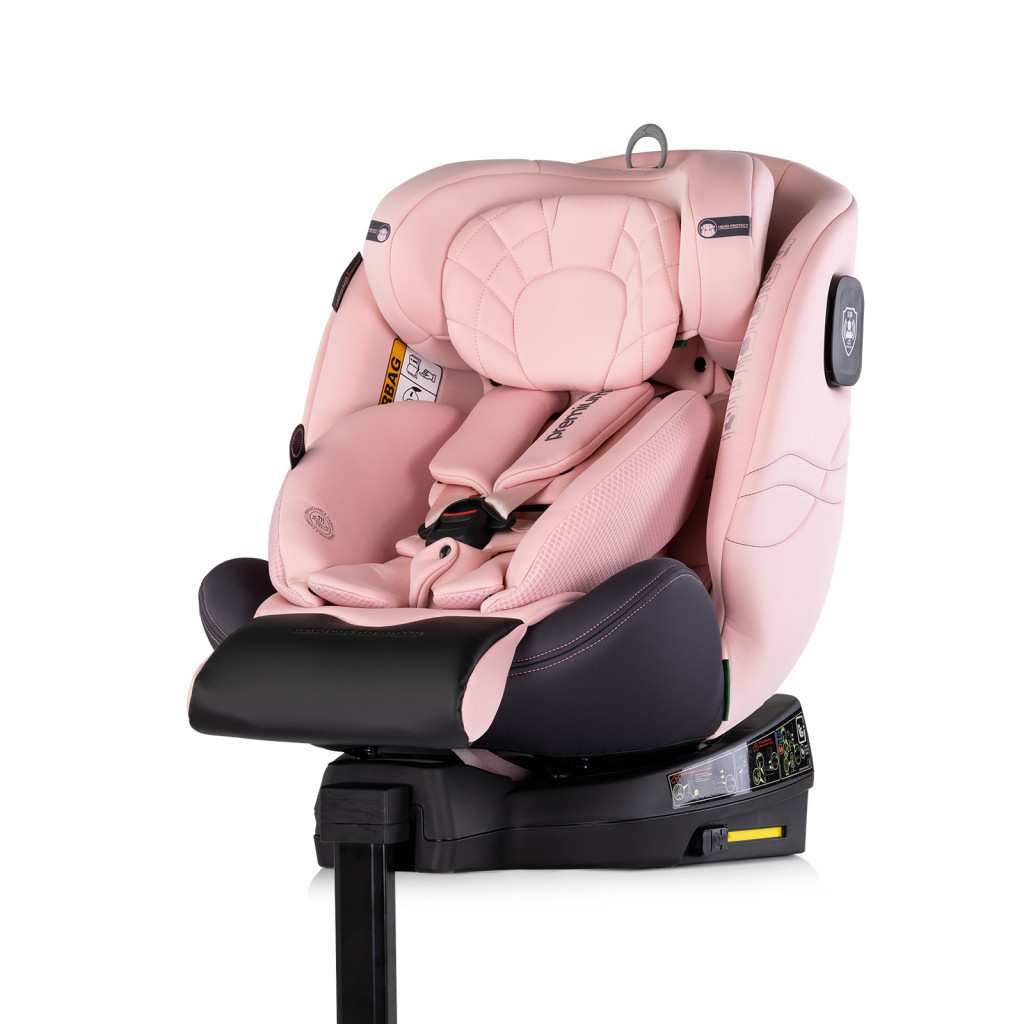 Chipolino Premium 360 autósülés I-Size 40-150cm - pink marshmallow Chipolino Premium 360 autósülés I-Size 40-150cm - pink marshmallow