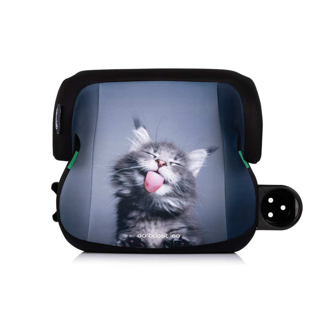 Chipolino Go Boost Iso autós ülésmagasító 125-150 cm - cat Chipolino Go Boost Iso autós ülésmagasító 125-150 cm - cat