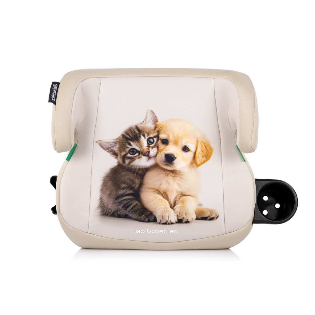 Chipolino Go Boost Iso autós ülésmagasító 125-150 cm - kitten&puppy Chipolino Go Boost Iso autós ülésmagasító 125-150 cm - kitten&puppy