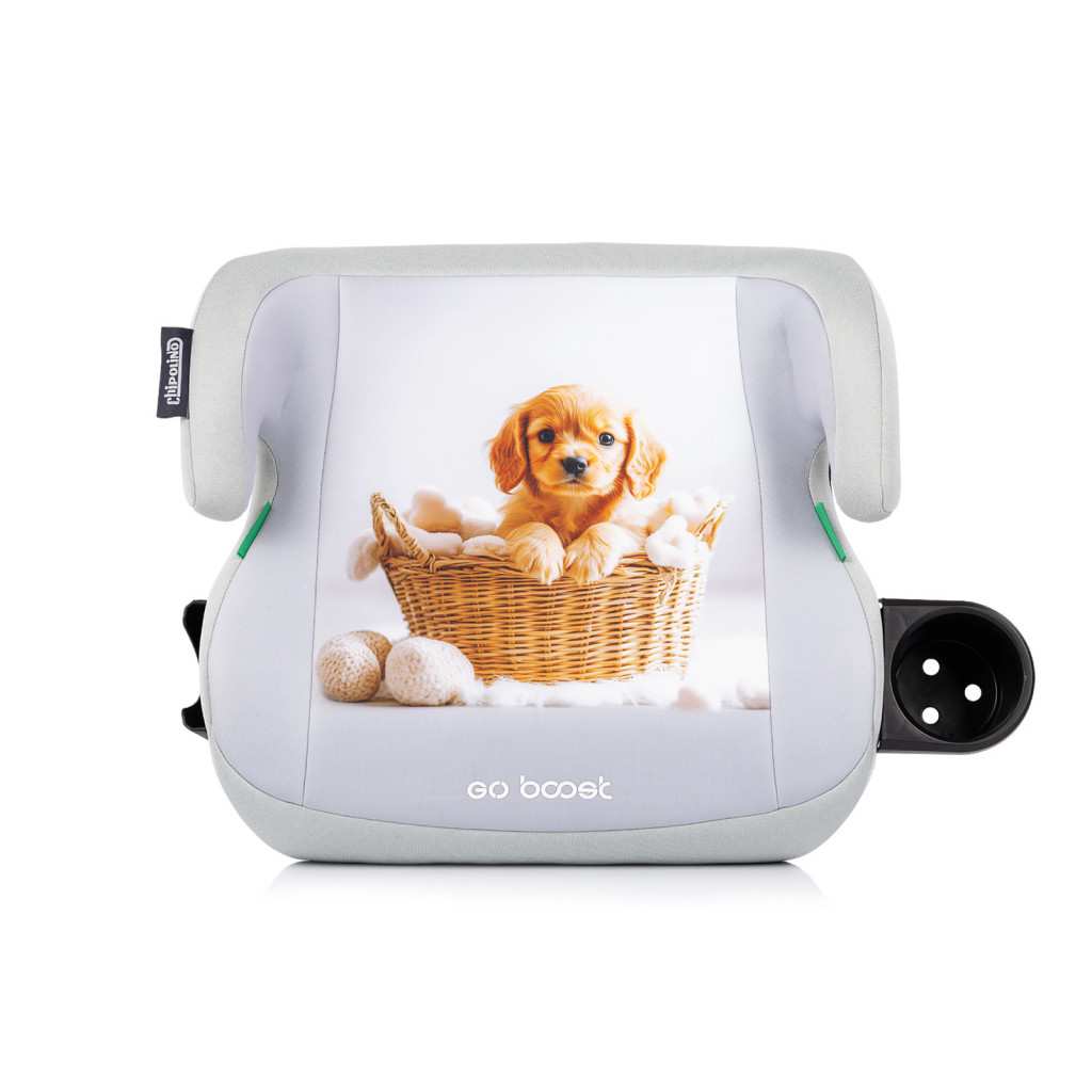 Chipolino Go Boost autós ülésmagasító 125-150 cm - puppy Chipolino Go Boost autós ülésmagasító 125-150 cm - puppy