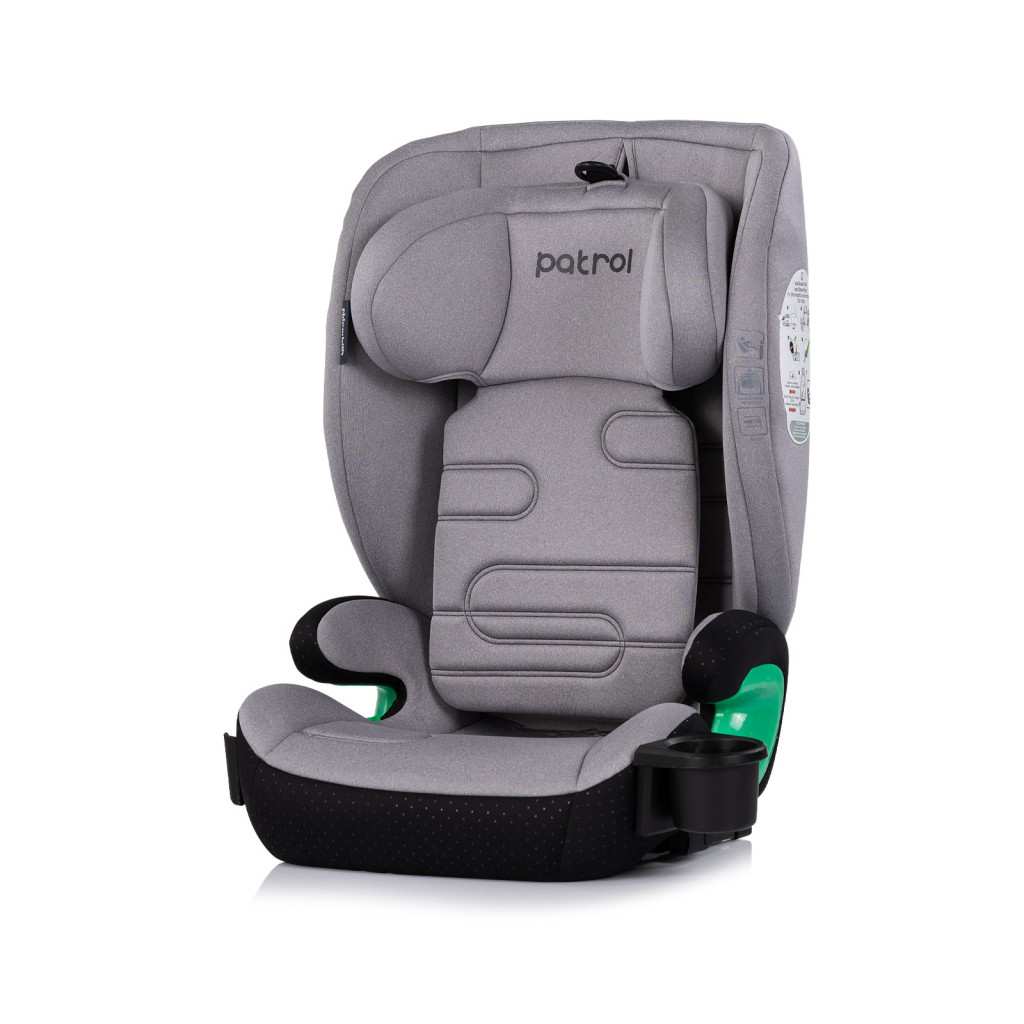 Chipolino Patrol autósülés Isofix 100-150cm - platinum Chipolino Patrol autósülés Isofix 100-150cm - platinum