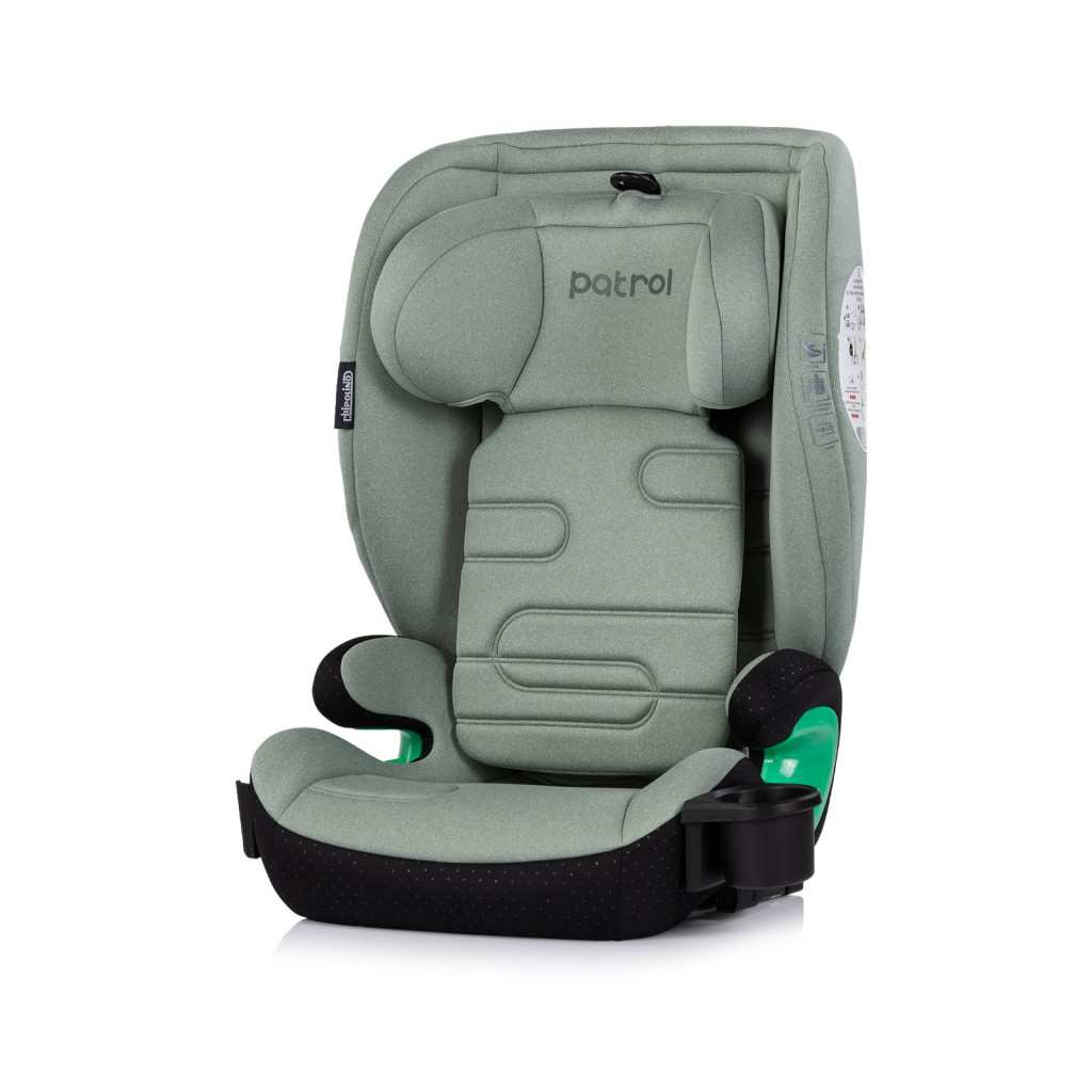Chipolino Patrol autósülés Isofix 100-150cm -matcha Chipolino Patrol autósülés Isofix 100-150cm -matcha