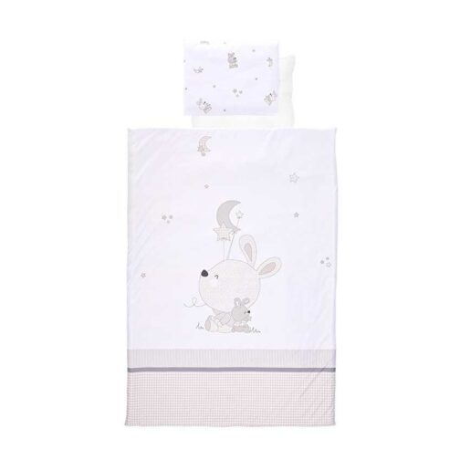 Lorelli 4 részes ágynemű garnitúra - Little Rabbits Grey