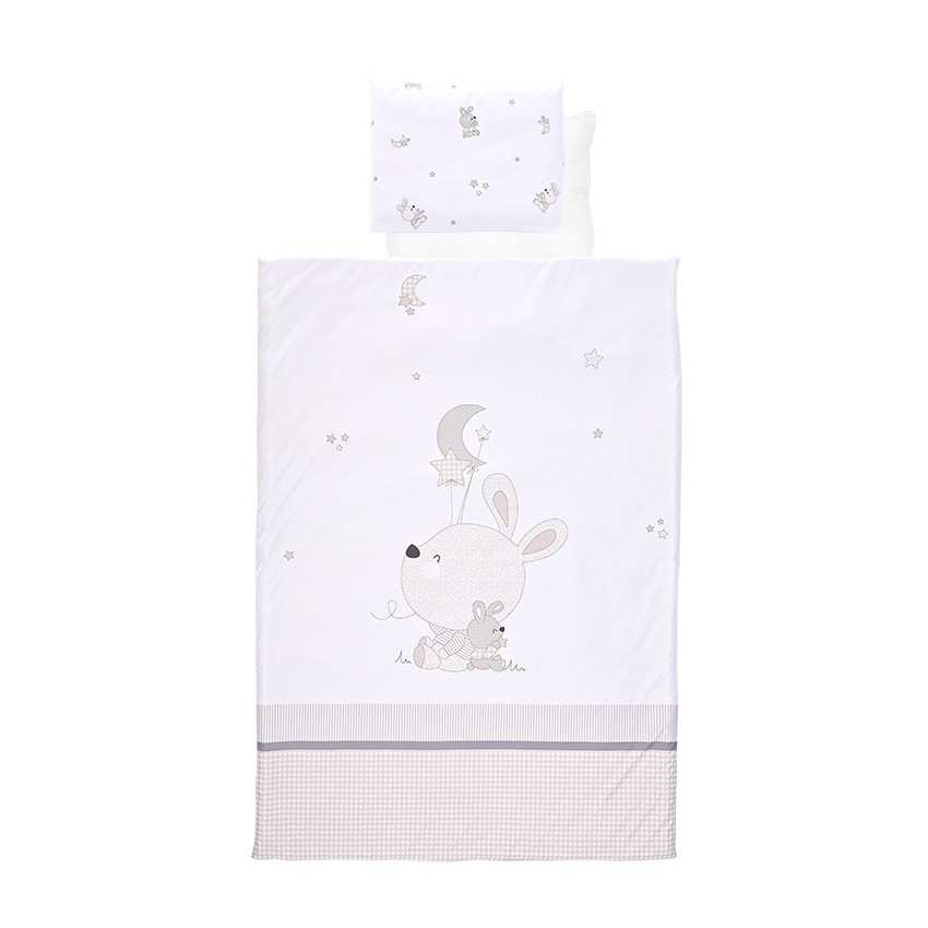 Lorelli 4 részes ágynemű garnitúra - Little Rabbits Grey Lorelli 4 részes ágynemű garnitúra - Little Rabbits Grey