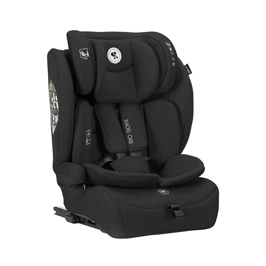 Lorelli Rio isofix autósülés i-Size 76 -150cm - Black Lorelli Rio isofix autósülés i-Size 76 -150cm - Black