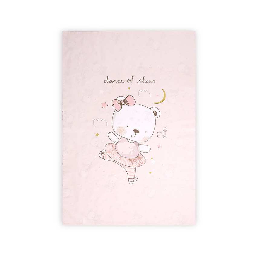 lorelli paplan huzat 140x95cm pink ballerina bear 57895 altpic 1 Lorelli Paplan huzat 140x95cm - Pink Ballerina Bear — részletkép 1