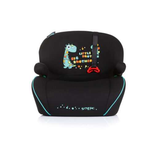 Chipolino Sonic dinós autós ülésmagasító 125-150 cm Isofix